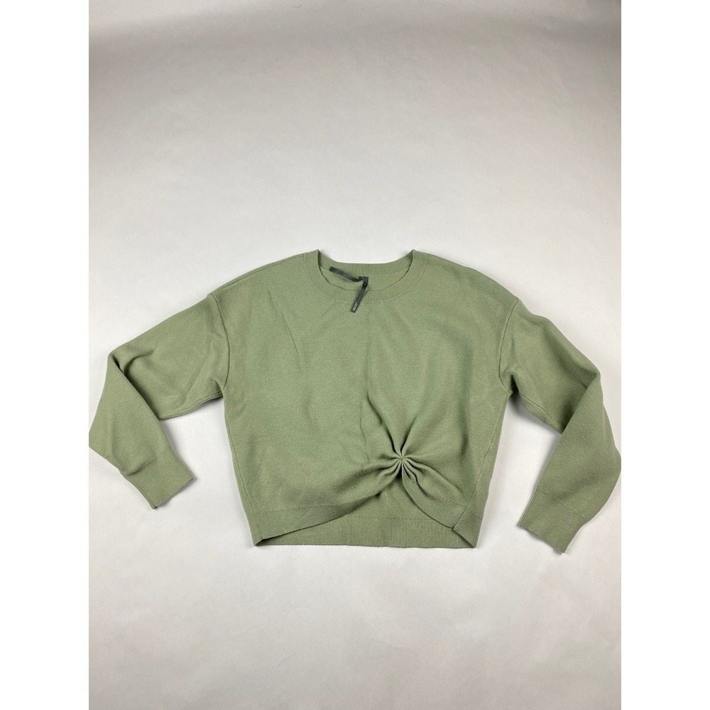 By Anthropologie Sweater Women's Size Small Green Cropped